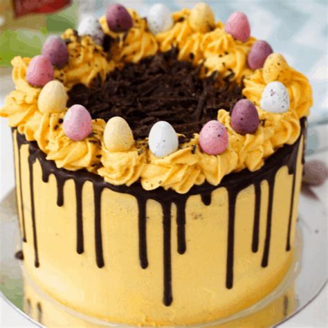 Mini Egg Easter Drip Cake Sims Home Kitchen