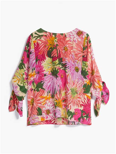 Crepe De Chine Silk Blouses Max Mara