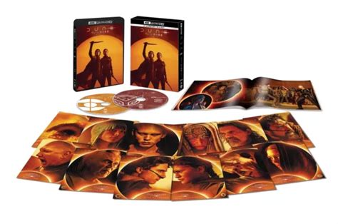 Dune Part Two Limited Edition K Ultra Hd Blu Ray Steelbook Booklet