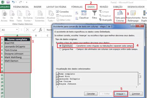 Como Converter Textos Em Colunas No Excel Excel Easy