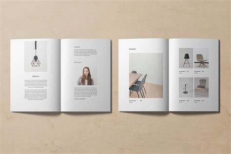 Product Catalog / Brochure Template on Behance