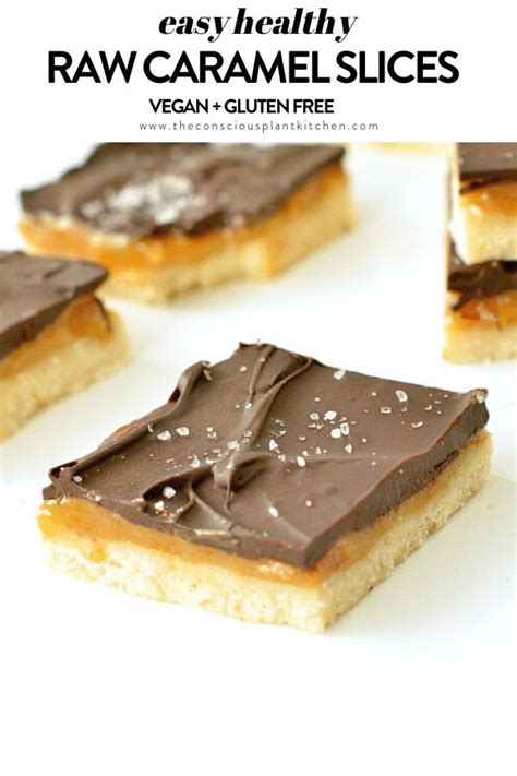 No Bake Millionaire Shortbread Bars Vegan Healthy The Conscious