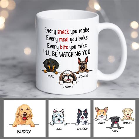 Personalized Dog Mug Custom Any Dog Breeds Ill Be Etsy