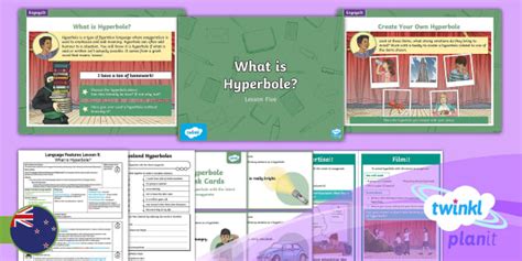 Level 3 Language Features What Is Hyperbole Teacher Made