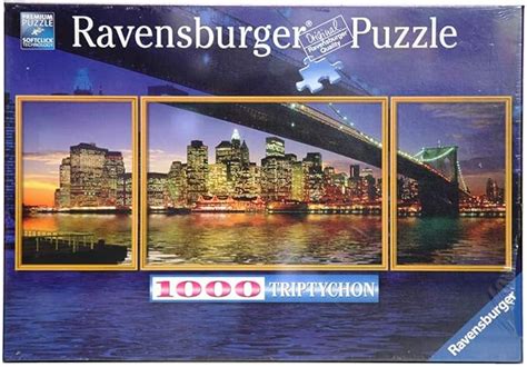 Amazon Ravensburger Piece New York Skyline Triptychon Puzzle