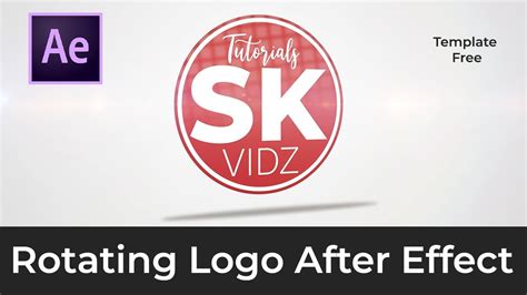 Free 3D Rotating Logo In After Effects Template YouTube