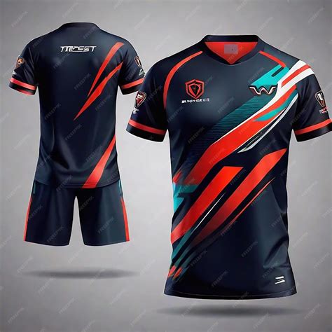 Premium AI Image | Futuristic jersey design suitable for sports race AI