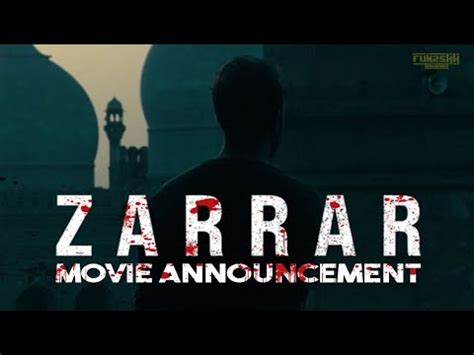 Zarrar Movie Announcement Shaan Shahid New Pakistani Action Movie