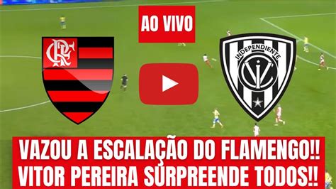 Saiu Escala O Do Flamengo Vitor Pereira Escala Time Reserva