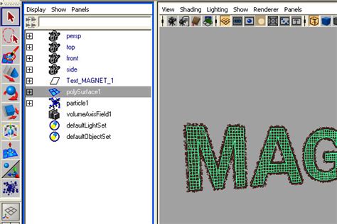 Animate a Logo Forming from Particles in Maya