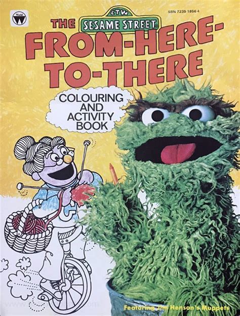 Sesame Street Coloring Books Coloring Books At Retro Reprints The Worlds Largest Coloring