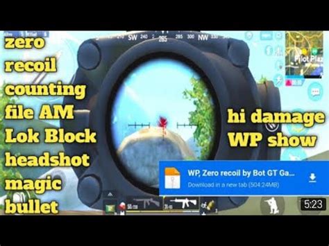 Pubg Lite No Recoil Config Aim High Damage Wp Show