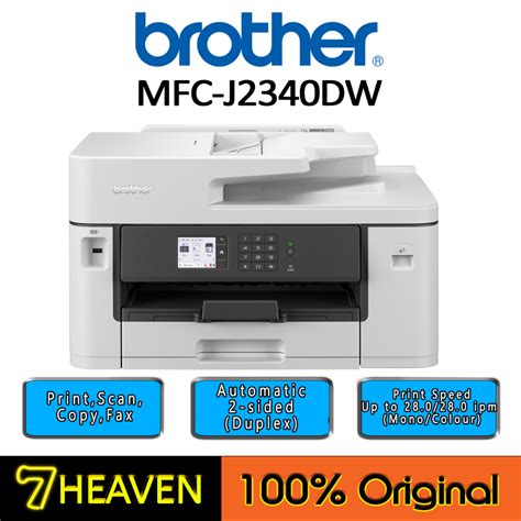 Brother Mfc J2340dw A3 Ink Benefit Printer Printscancopyfax