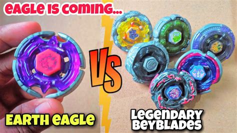 Earth Eagle Vs Metal Legendary Beyblades Fight L Pocket Toon Youtube