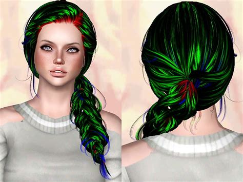 Newsea S Joice Hairstyle Retextured By Chantel Sims Sims 3 Hairs