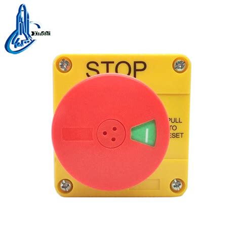 Xdl Etb Big Emergency Stop Mushroom Push Pull Control Box China