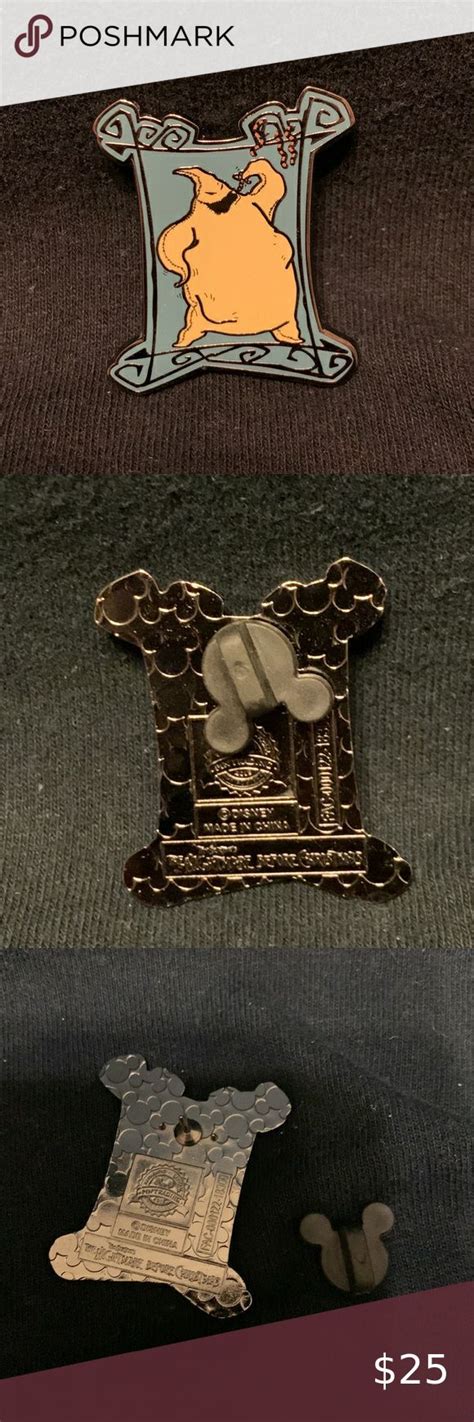 Oogie Boogie fancy frame Disney trading pin | Disney trading pins ...