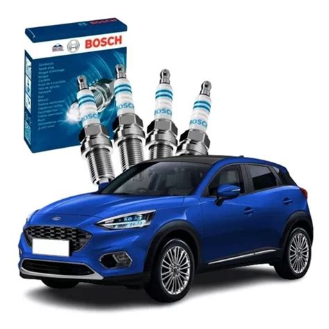 Kit Jogo Bosch 4 Velas De Ignição Ford Ka Focus Fiesta Sedan MercadoLivre