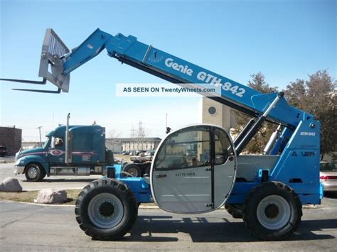 2007 Genie Gth842 Telehandler Terex 842c Full Cab Telescopic Forklift