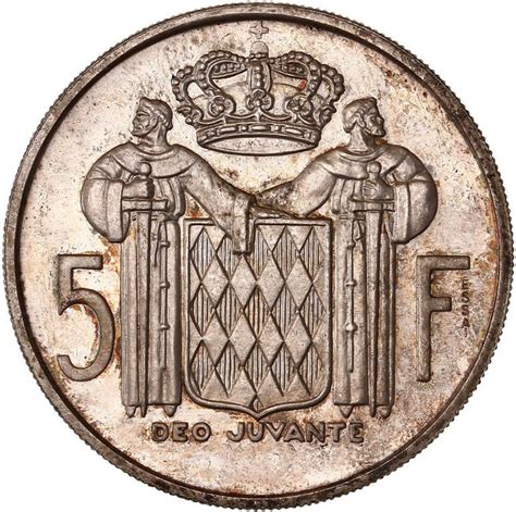 Monaco Francs Rainier Iii Essai En Argent Catawiki