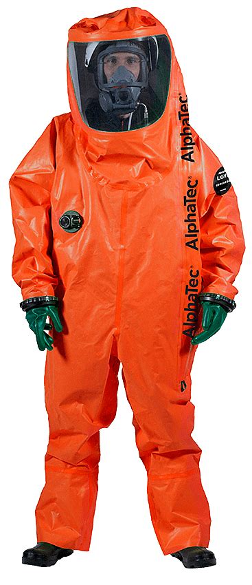 Encapsulated Gas Tight Hazmat Suits