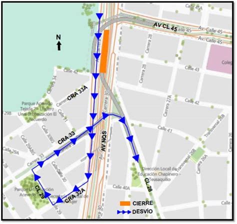 Cierre De Puente En La Av Nqs Con Carrera En Bogot Por Obra Dan La