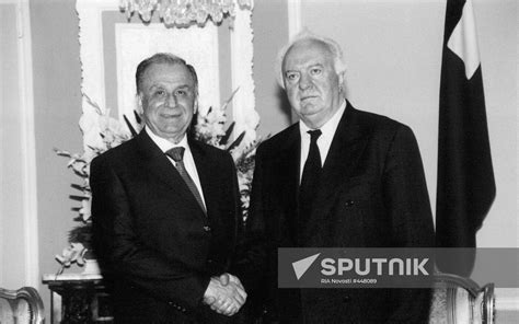 Romanian President Ion Iliescu Visits Georgia Sputnik Mediabank