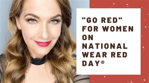 "Go RED" For Women-National Wear Red Day® - All Things Beauty