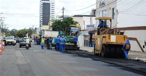 Prefeitura Prossegue O Recapeamento Asf Ltico Na Avenida Jorge