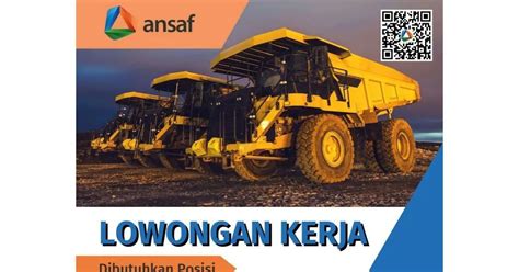 Lowongan Kerja PT Ansaf Inti Resources September 2022 TAMBNAS