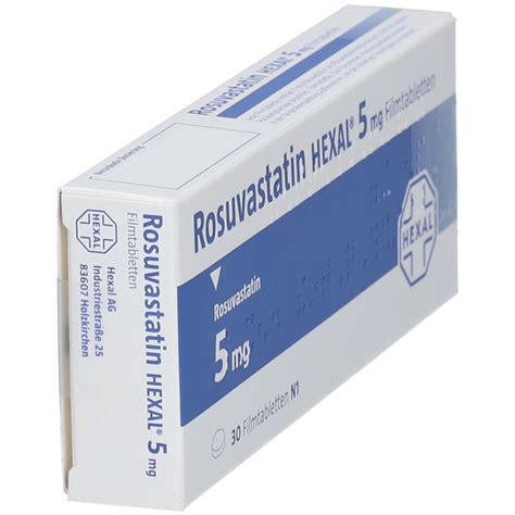 Rosuvastatin Hexal Mg Filmtabletten St Mit Dem E Rezept Kaufen