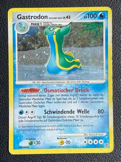 Gastrodon 8 132 Holo Rare Diamond Pearl Secret Wonders Kaufen Auf