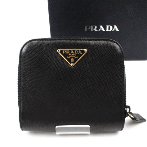 Prada プラダ 財布 新品 完全未使用 未開封 二つ折り財布 コンパクト 折り財布