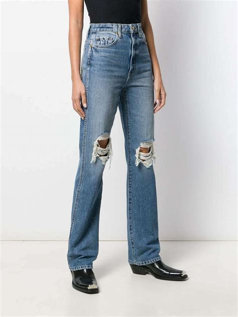 KHAITE Danielle Cotton Jeans Khaite