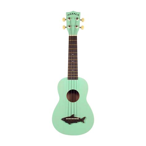 Kala Makala Shark Series Soprano Ukulele - Surf Green – Groundswell Supply