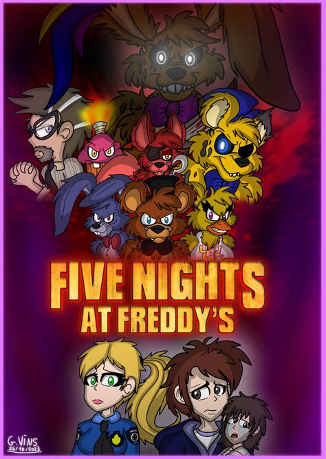 The Fnaf Movie Special Poster Fnaf Movie Art By Mondewebcom On Deviantart