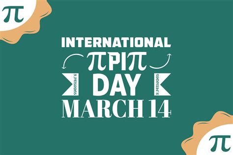 International Pi Day March 14 Mathematical Pi Day Template Design For