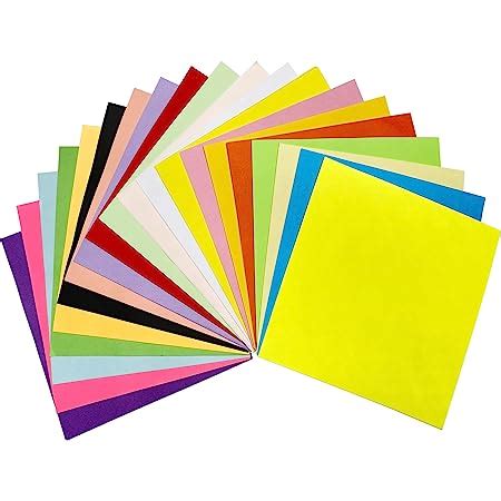 Origami Paper Sheets Square Coloured Paper With Origami Stars