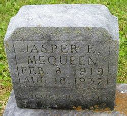 Jasper E Mcqueen M Morial Find A Grave