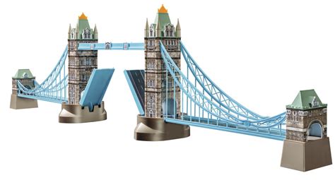 216 Teile Ravensburger 3D Puzzle Bauwerk Tower Bridge 12559