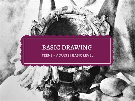 Drawing Course Basic Drawing Artefakts Singapore