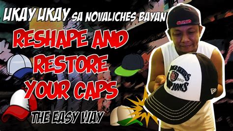 How To Reshape And Restore Your Caps Ukay Ukay Caps Youtube