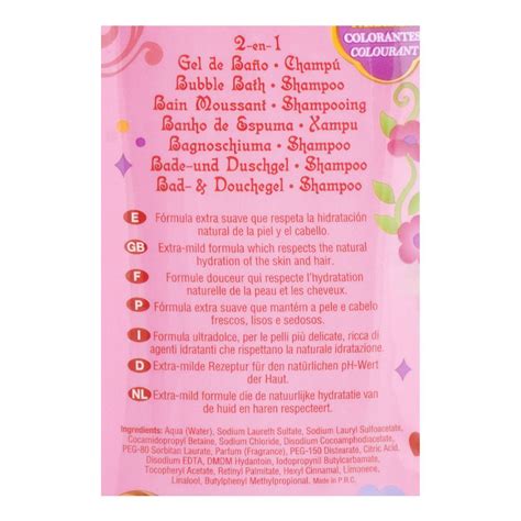 Buy Lorenay Sofia The First Bubble Bath Shampoo Ml Online At Best