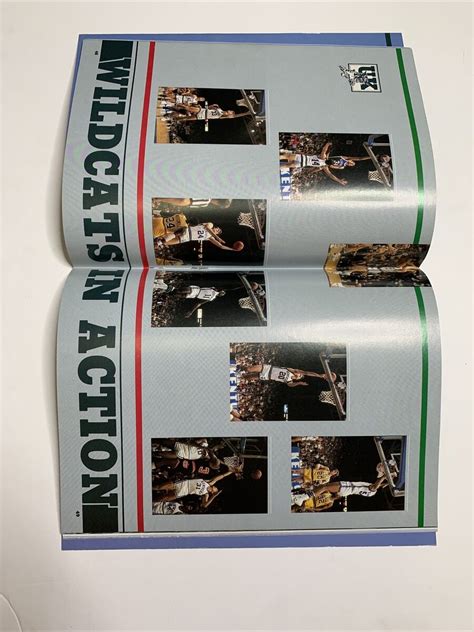 Kentucky Wildcats Vintage Basketball Yearbook Program 198384 Media ...