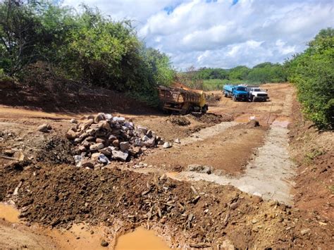 Prefeitura De Catingueira Inicia Construção De Passagem Molhada Que Vai