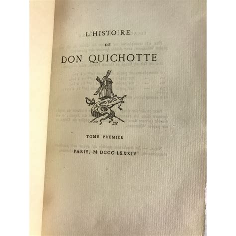 Cervantès Lhistoire De Don Quichotte De La Manche Maroquin Dessins De