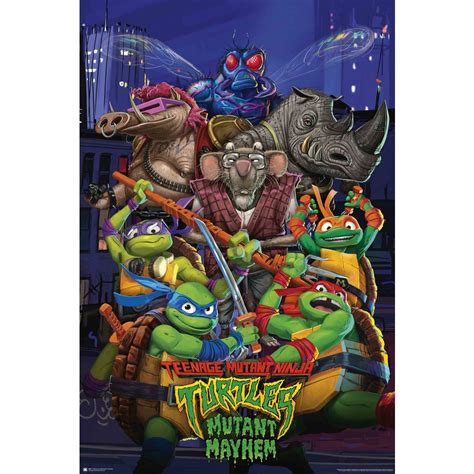 Teenage Mutant Ninja Turtles: Mutant Mayhem Movie Poster | BIG W