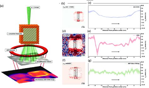 A Schematic Of A 4d Stem Experimental Setup With An Electron Probe