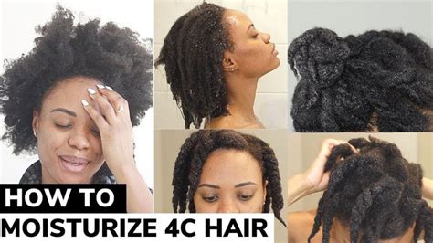 The Only Video You Need On How To Moisturize Dry 4c Natural Hair