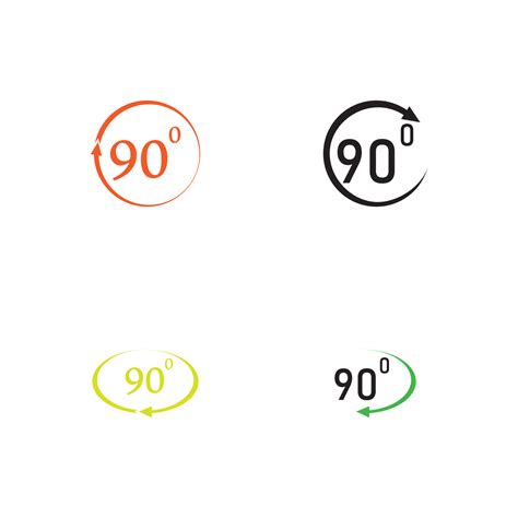 Ngulo De Grados Icono De Signo S Mbolo Matem Tico De Geometr A